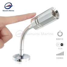 Superior Quality Marine Boat Yacht 3W 12V Flexible Touch Dimming Wall LED Reading Light